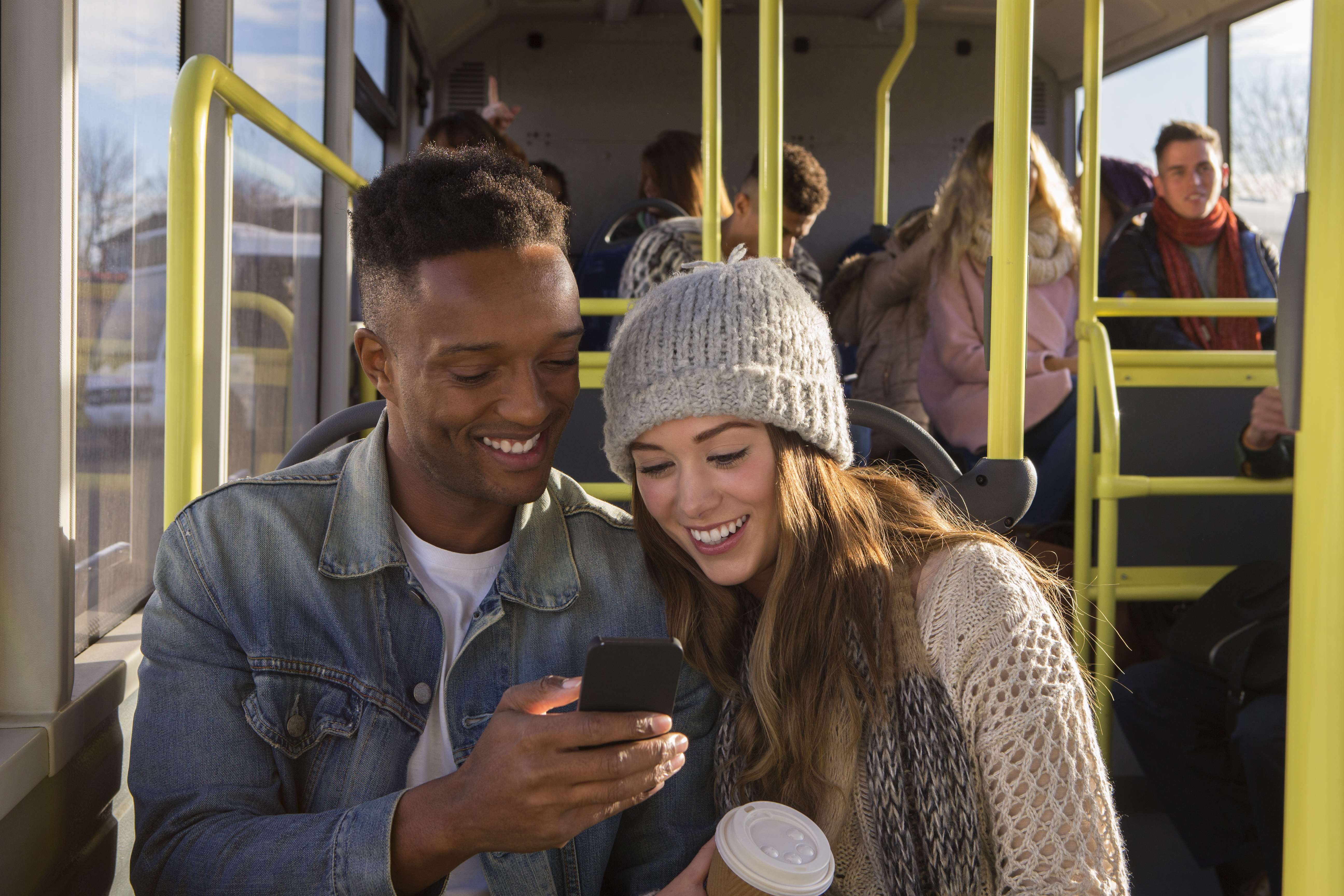 Pour monter facilement à bord de l’autobus 