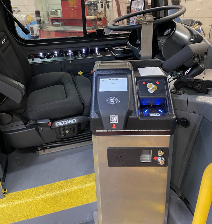 Codiac Transpo Rolling-Out Fareboxes
