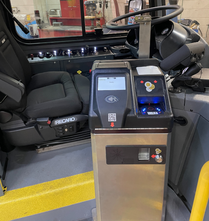 Codiac Transpo Rolling-Out Fareboxes 