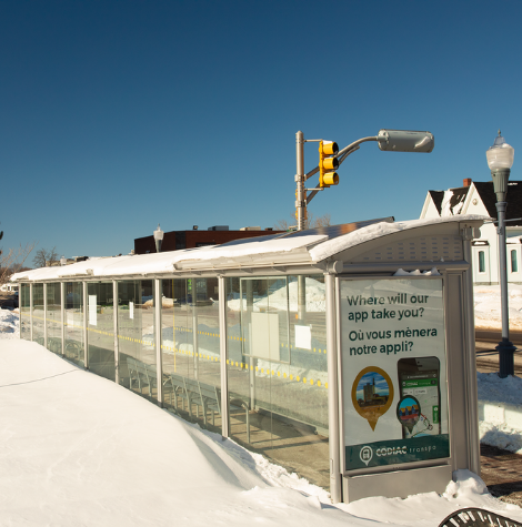 Le déneigement des arrêts d’autobus