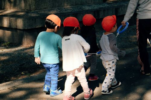 Travelling with groups of children
